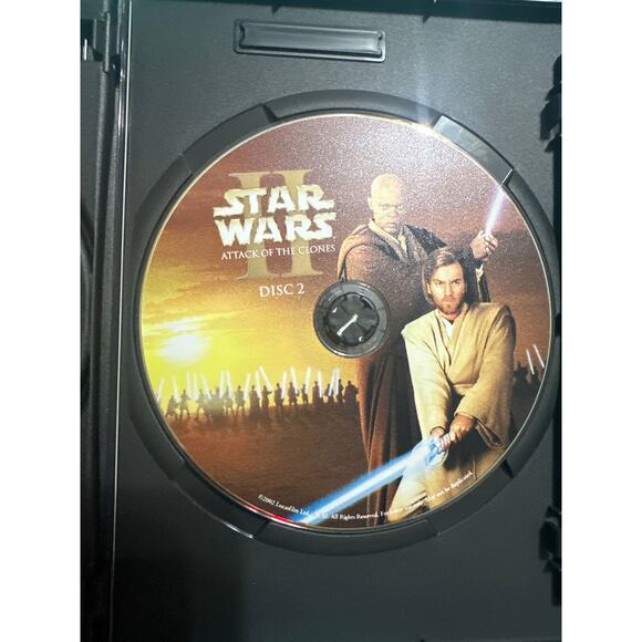 Star Wars II, Attack of the Clones, full screen edition Dvd Movie. - Picture 5 of 6